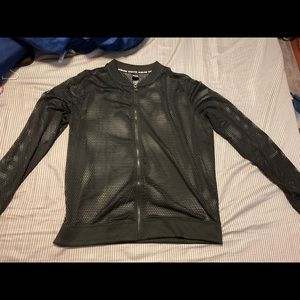 Victoria Secret black net hoodie